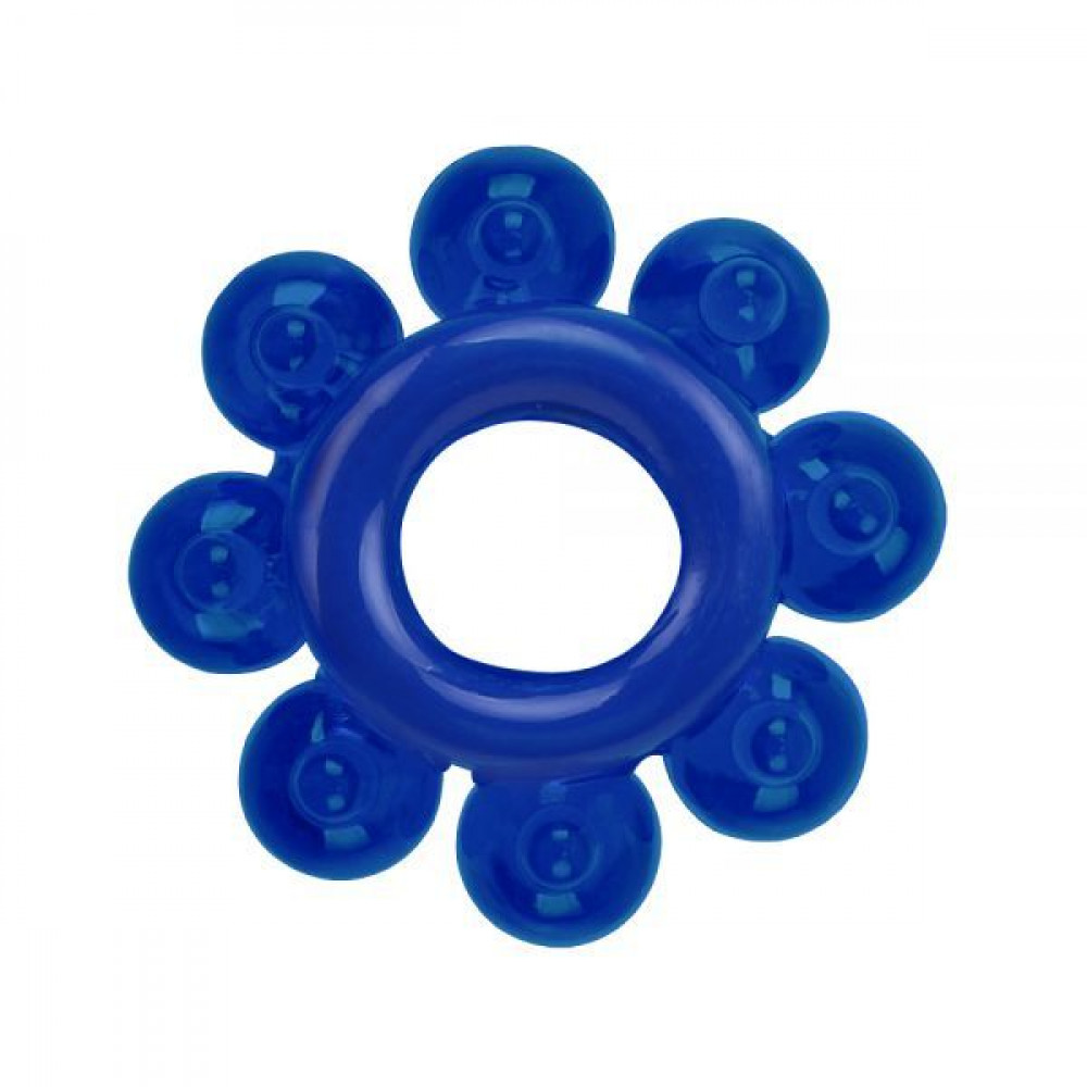 Эрекционное кольцо - Набор колец GK Power Cock Rings Set-Blue 2