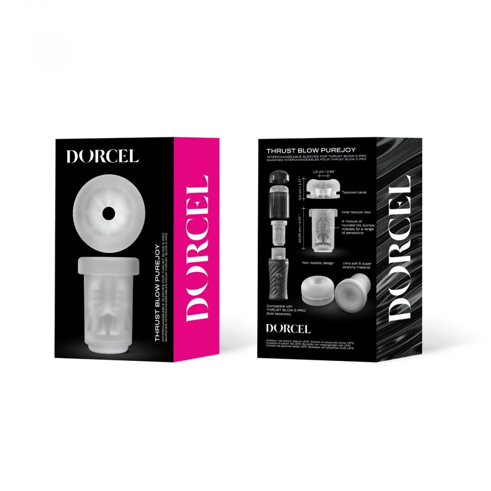 Секс игрушки - Рукав для мастурбатора Dorcel THRUST BLOW PUREJOY (мятая упаковка!!!) 5