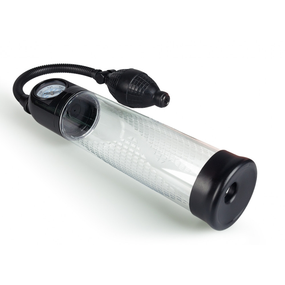 Різне - Вакуумна помпа з манометром CANWIN Penis Pump Men - P228 2