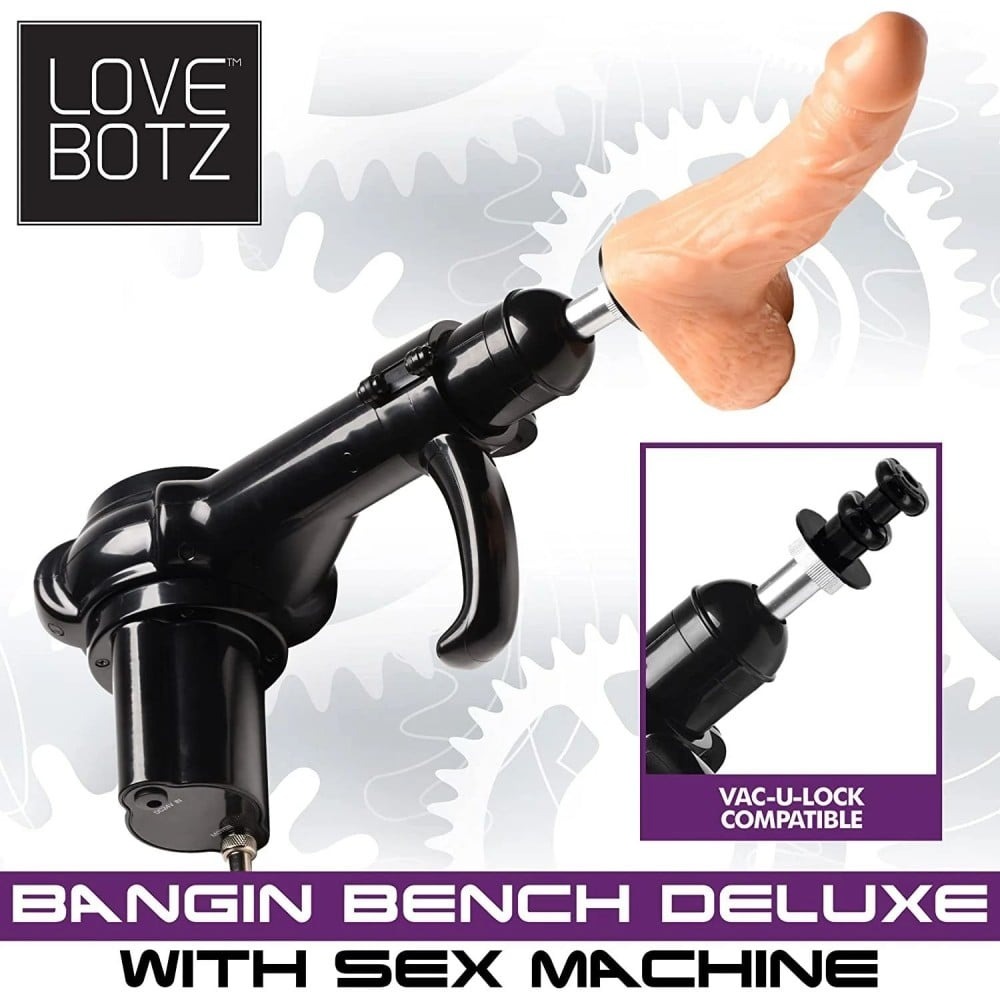 Секс игрушки - Секс-машина стул Deluxe Bangin' Bench with Sex Machine мультискоростная 5