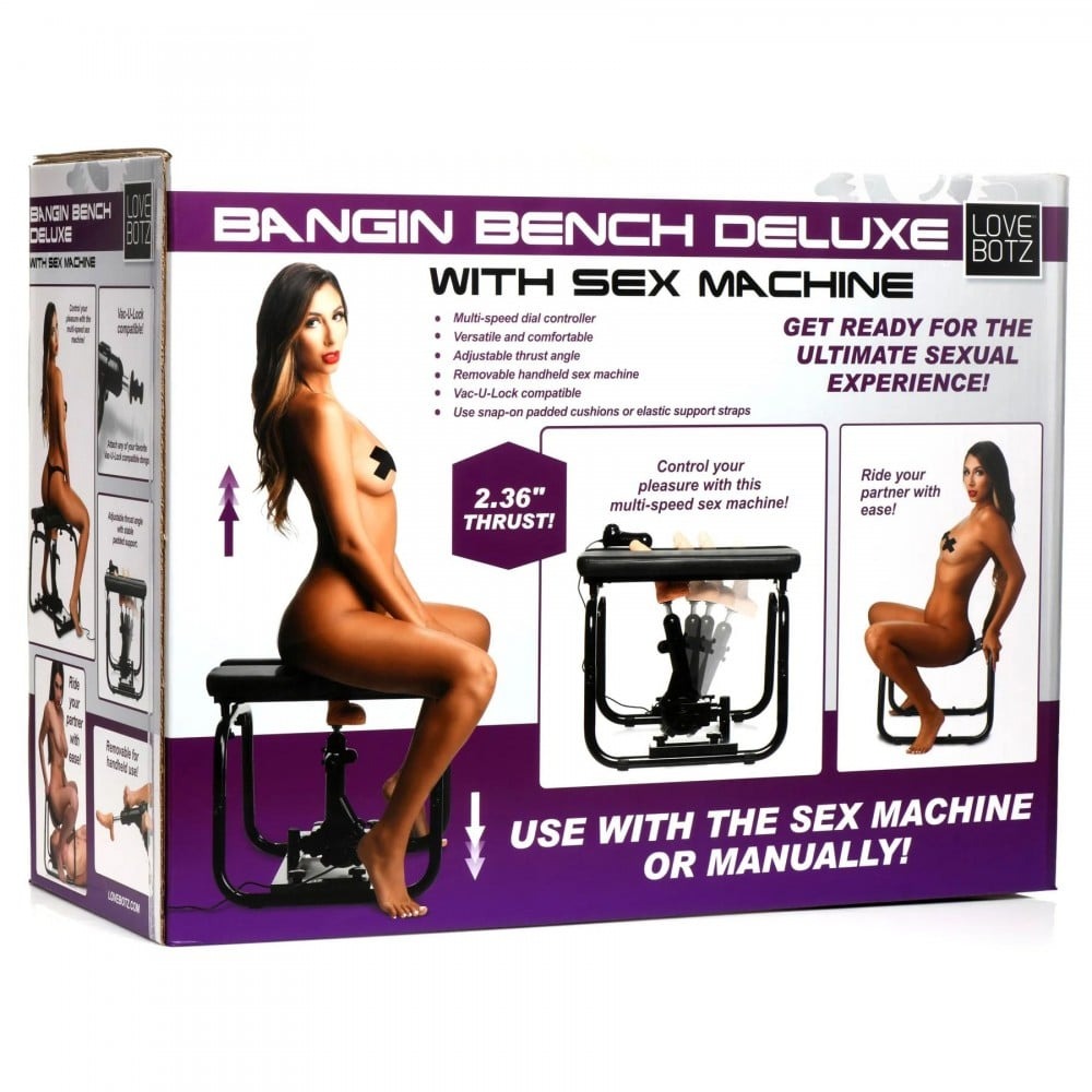 Секс игрушки - Секс-машина стул Deluxe Bangin' Bench with Sex Machine мультискоростная 1