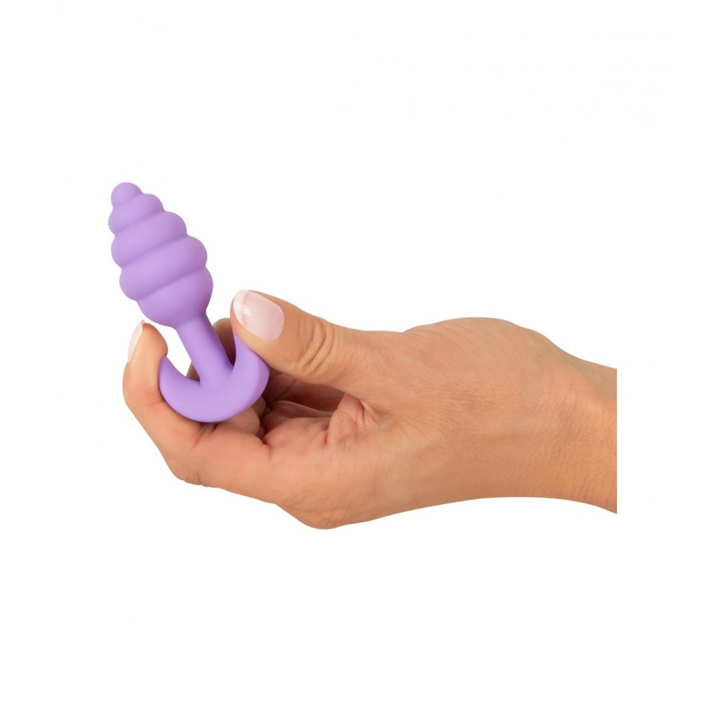 Секс игрушки - Анальная пробка Cuties Plugs, фиолетовая 3