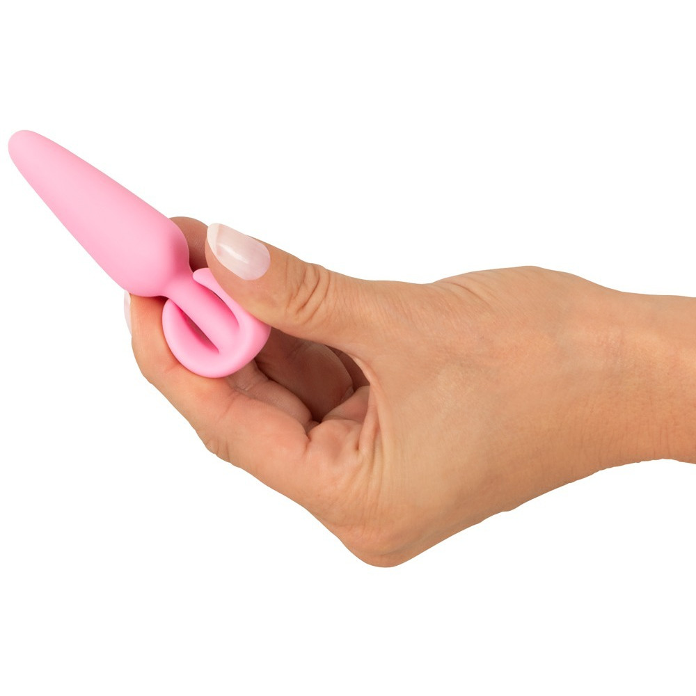 Секс игрушки - Анальная пробка Cuties Plugs, розовая 6