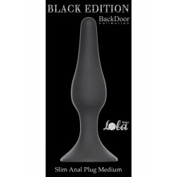 Анальный плаг Black Edition - Slim Anal Plug Medium, Black. 57420601