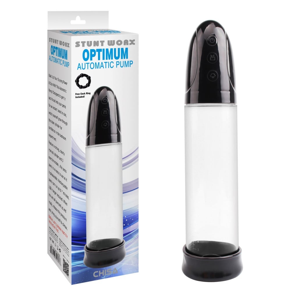 Помпы - Автоматичная вакуумная помпа Chisa Optimum Automatic Pump для пениса