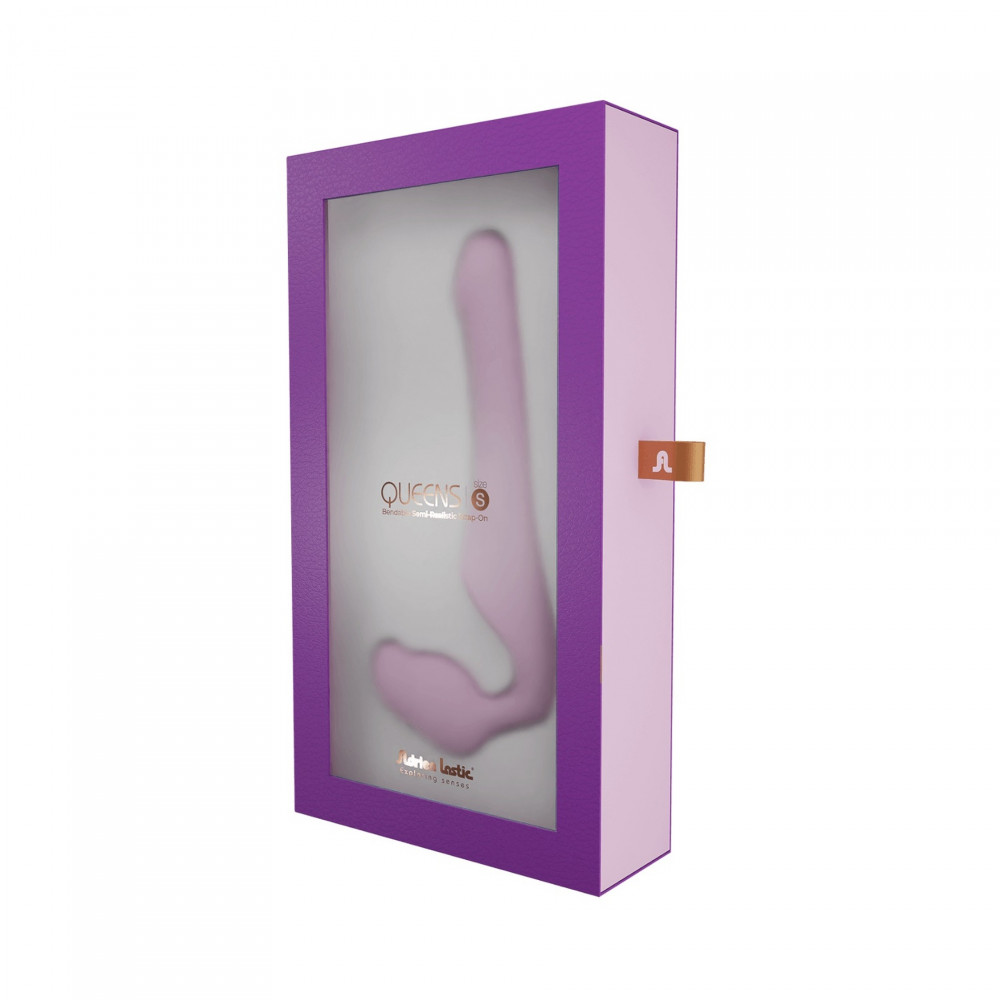 Разное - Безремневой страпон Adrien Lastic Queens розовый, S 4