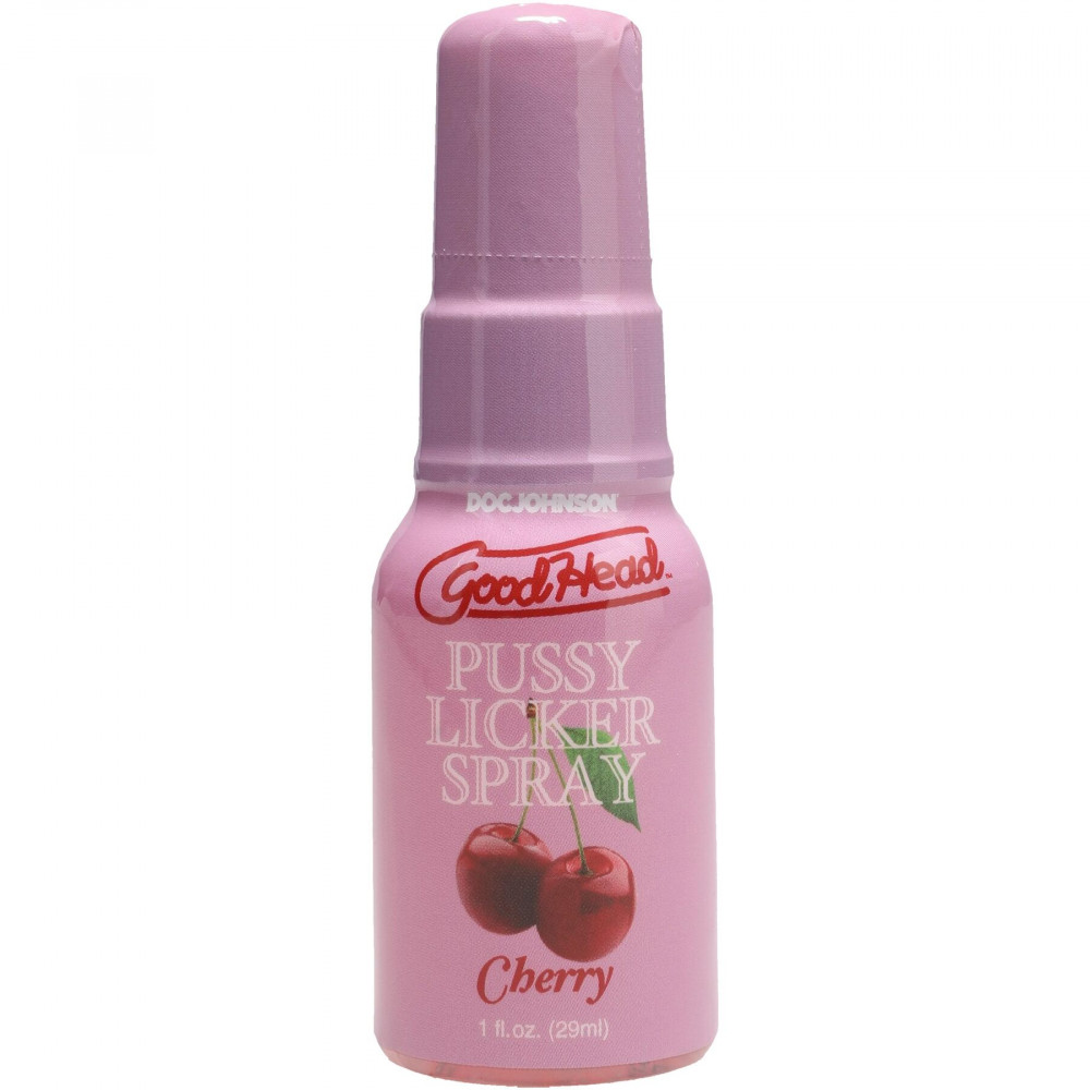 Оральные смазки - Спрей для кунилингуса Doc Johnson GoodHead Pussy Licker Spray - Cherry 29 мл