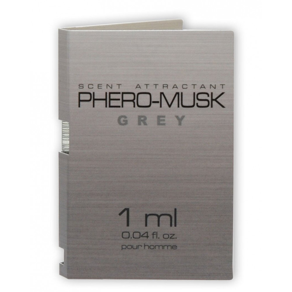  - Духи с феромонами для мужчин PHERO-MUSK Grey, 1 ml