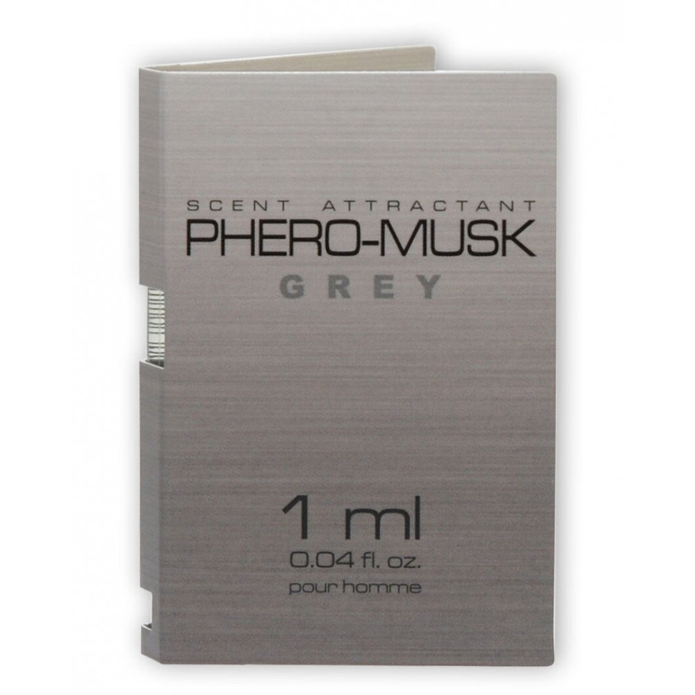 Парфюмы с феромонами - Духи с феромонами для мужчин PHERO-MUSK Grey, 1 ml