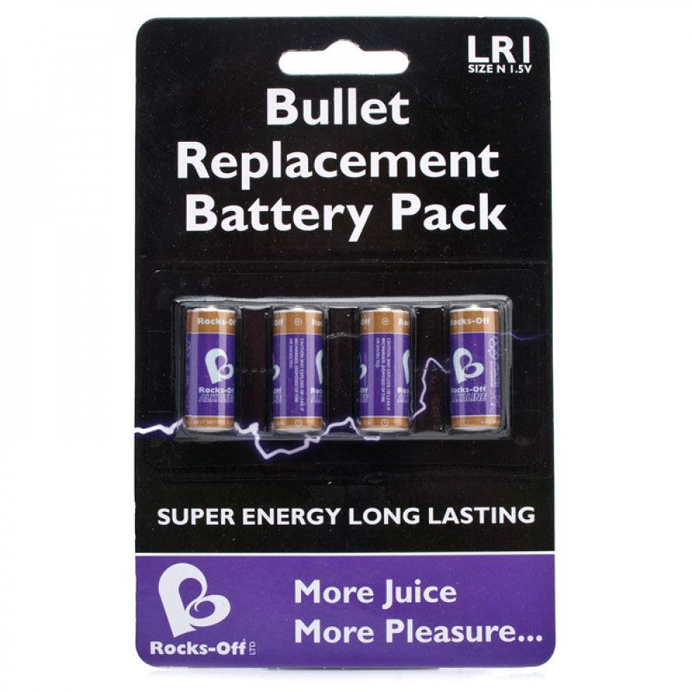 Батарейки и аксессуары для игрушек - Элементы питания Rocks Off N-Size Battery (4 шт.)