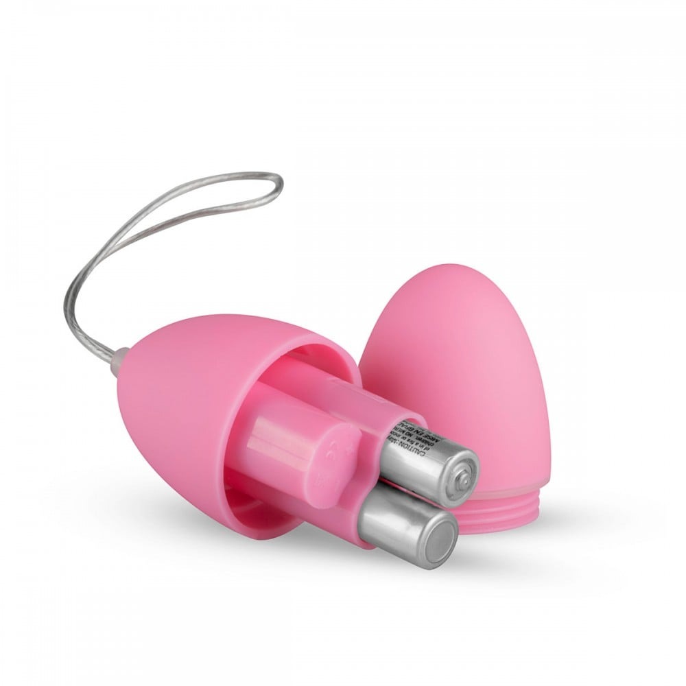 Вагинальные шарики - Виброяйцо с пультом Easytoys Remote Control Vibrating Egg, розовое 2