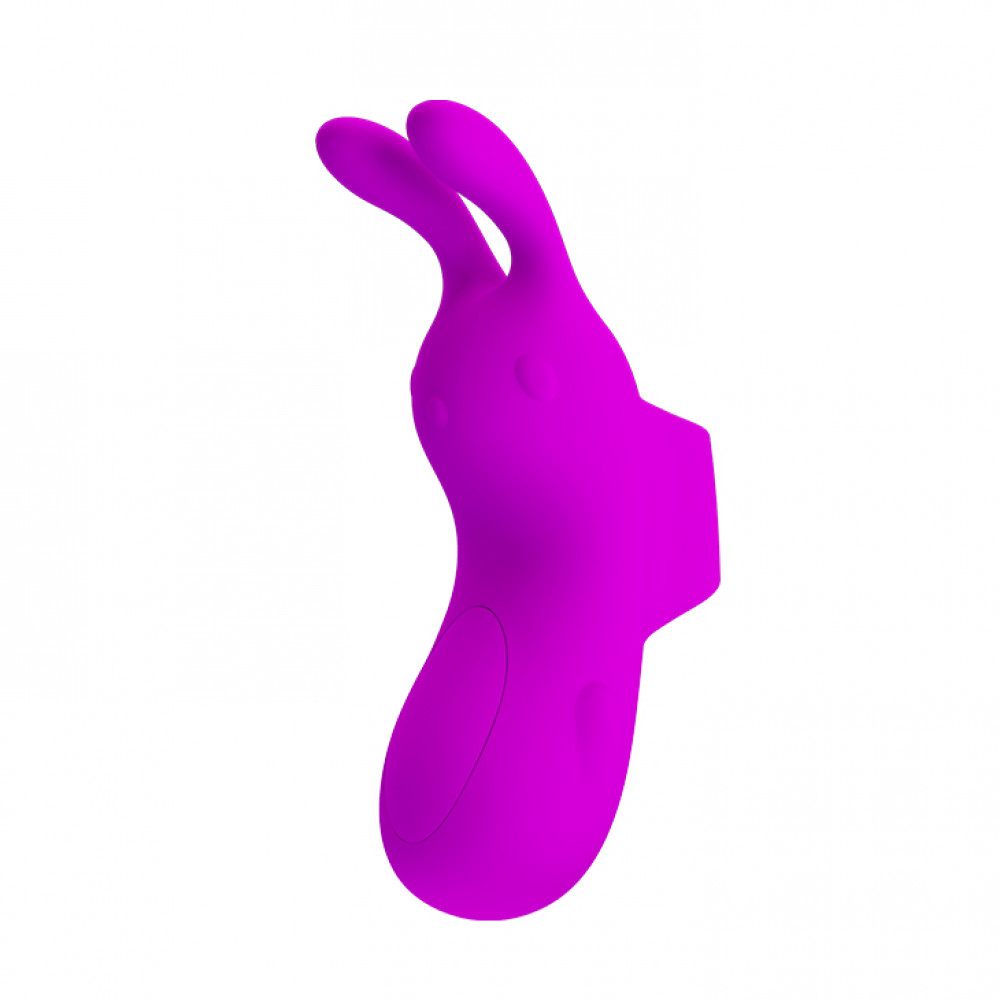 Вибратор - Клиторальный стимулятор на палец Pretty Love - Finger Bunny, BI-014605 8