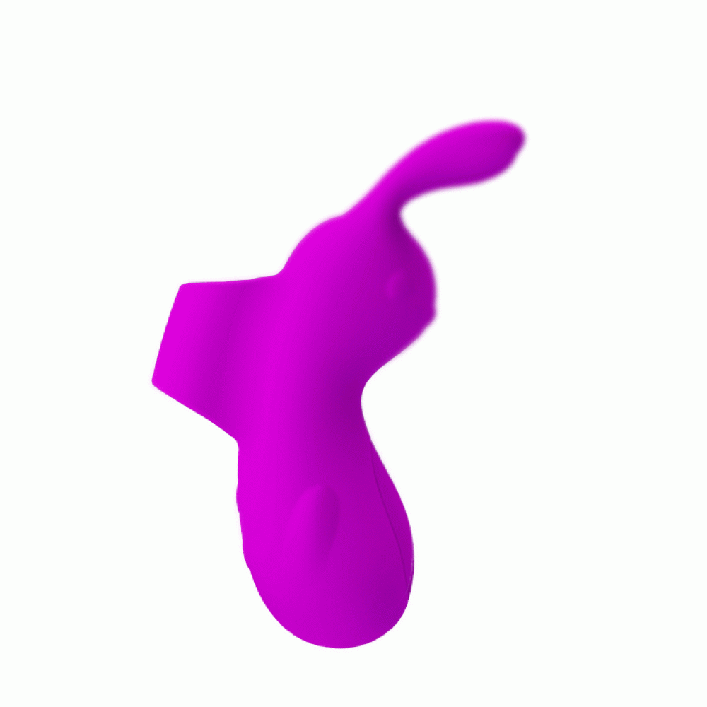 Вибратор - Клиторальный стимулятор на палец Pretty Love - Finger Bunny, BI-014605 5