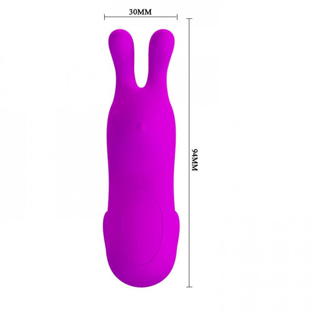 Вибратор - Клиторальный стимулятор на палец Pretty Love - Finger Bunny, BI-014605 4