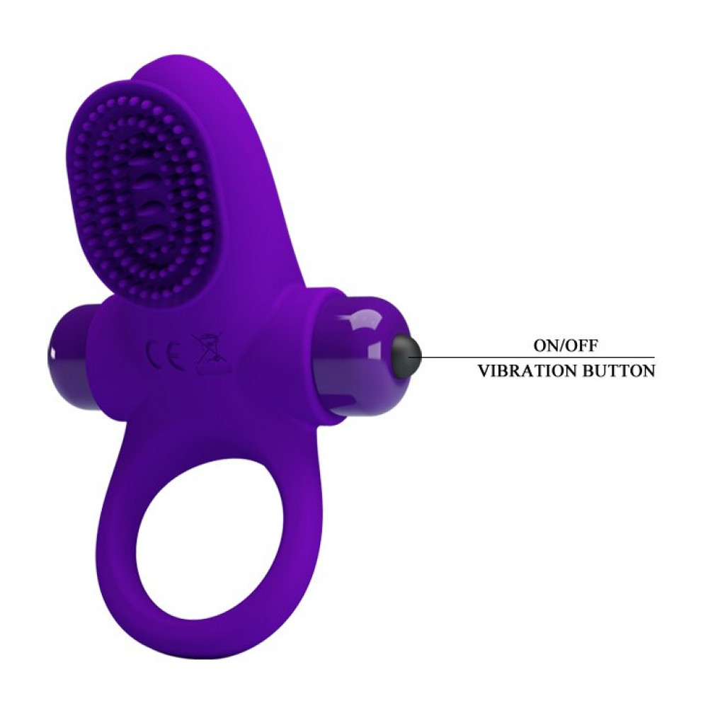 Разное - Кольцо эрекционное серии Pretty Love - Vibrant penis ring II, BI-210205-1 8