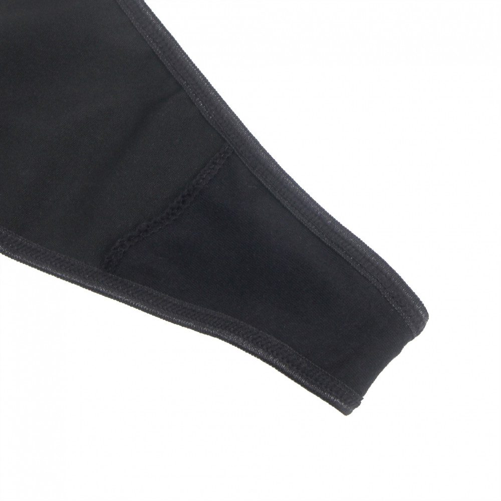 Різне - Комплект пояс для панчіх з трусиками StarNight, чорний, S 6