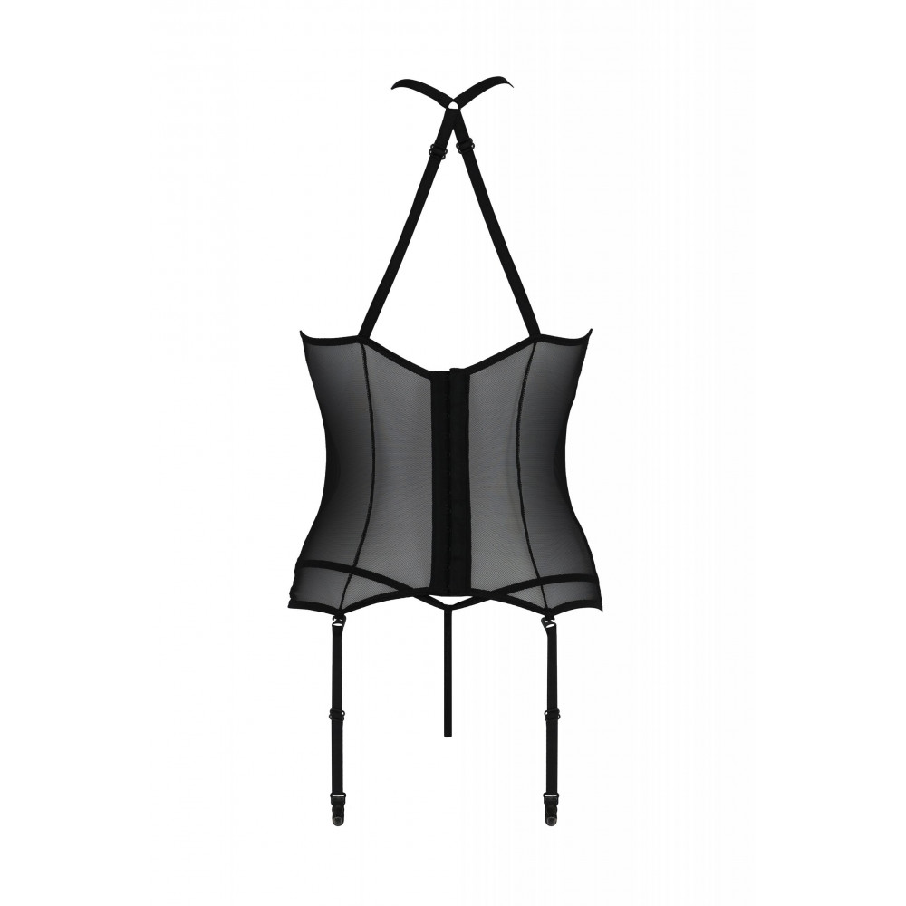 Разное - Корсет SATARA CORSET black S/M - Passion 3