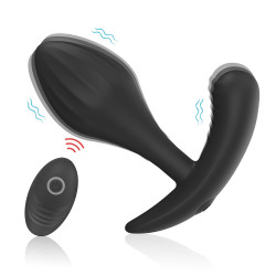 Массажёр простаты Every Night Toys Miah с дистанционным управлением, чёрный, 10 режимов вибрации