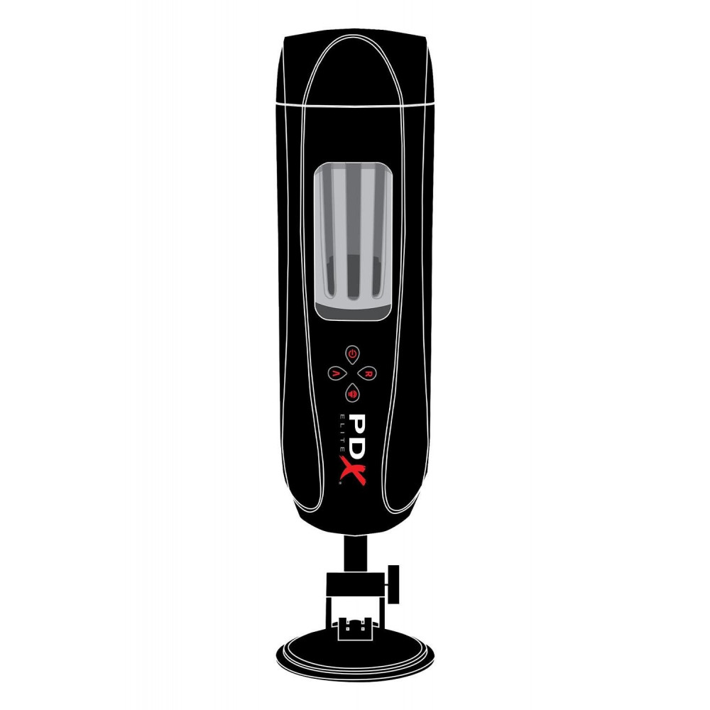 Мастурбаторы с вибрацией - Мастурбатор с вибро Pipedream PDX Elite Ultimate Milker 2 черный, 27 см 2