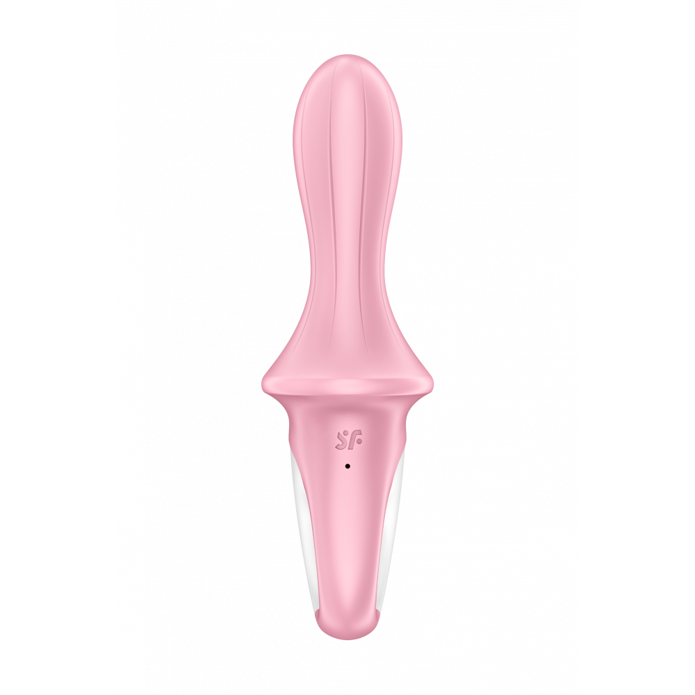 Разное - Надувной анальный смарт вибратор Satisfyer Air Pump Booty 5 Connect App розовый 2