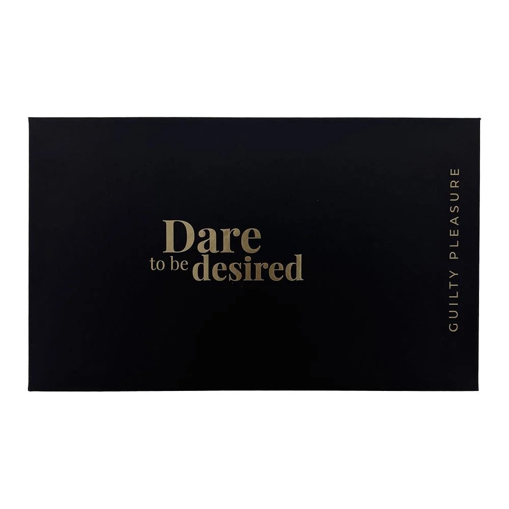 Наручники и ограничения - Наручники Guilty Pleasure Allure с жемчугом, черно-золотые 10