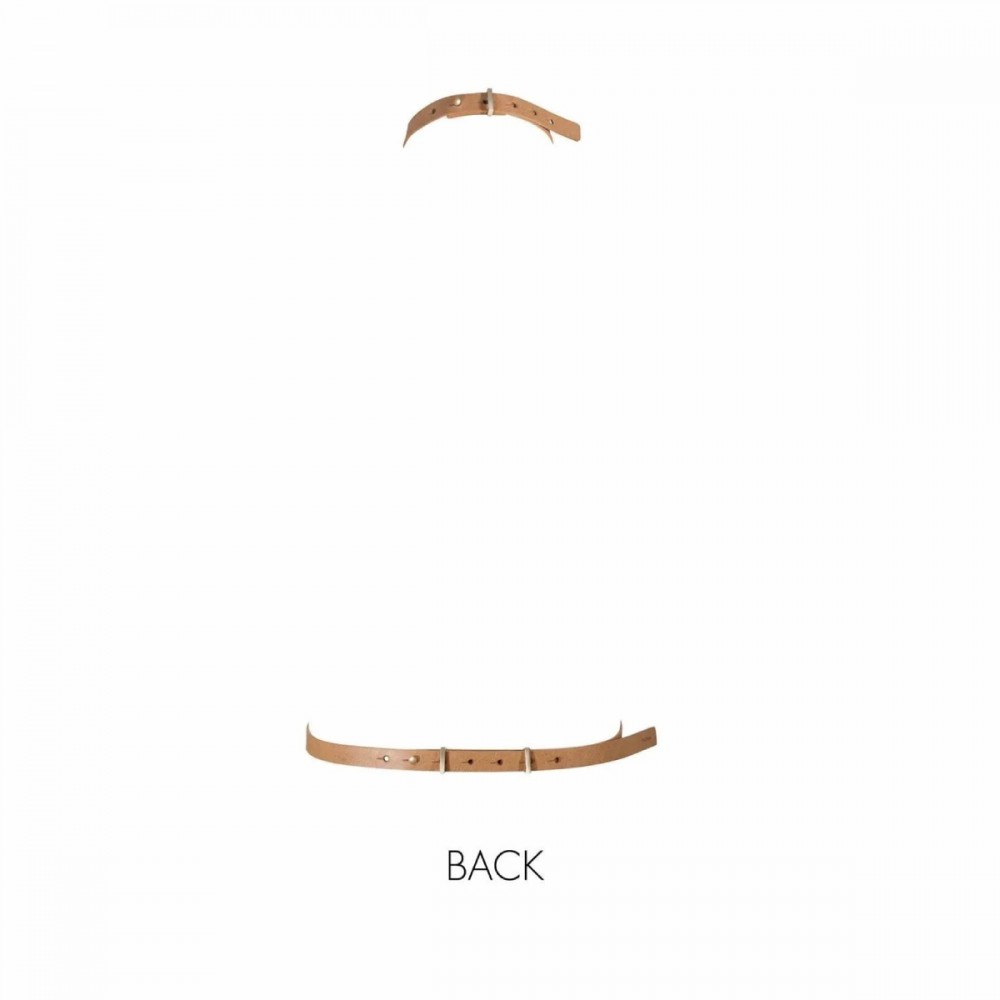 Разное - Портупея Bijoux Indiscrets MAZE - I Harness Brown, экокожа 4