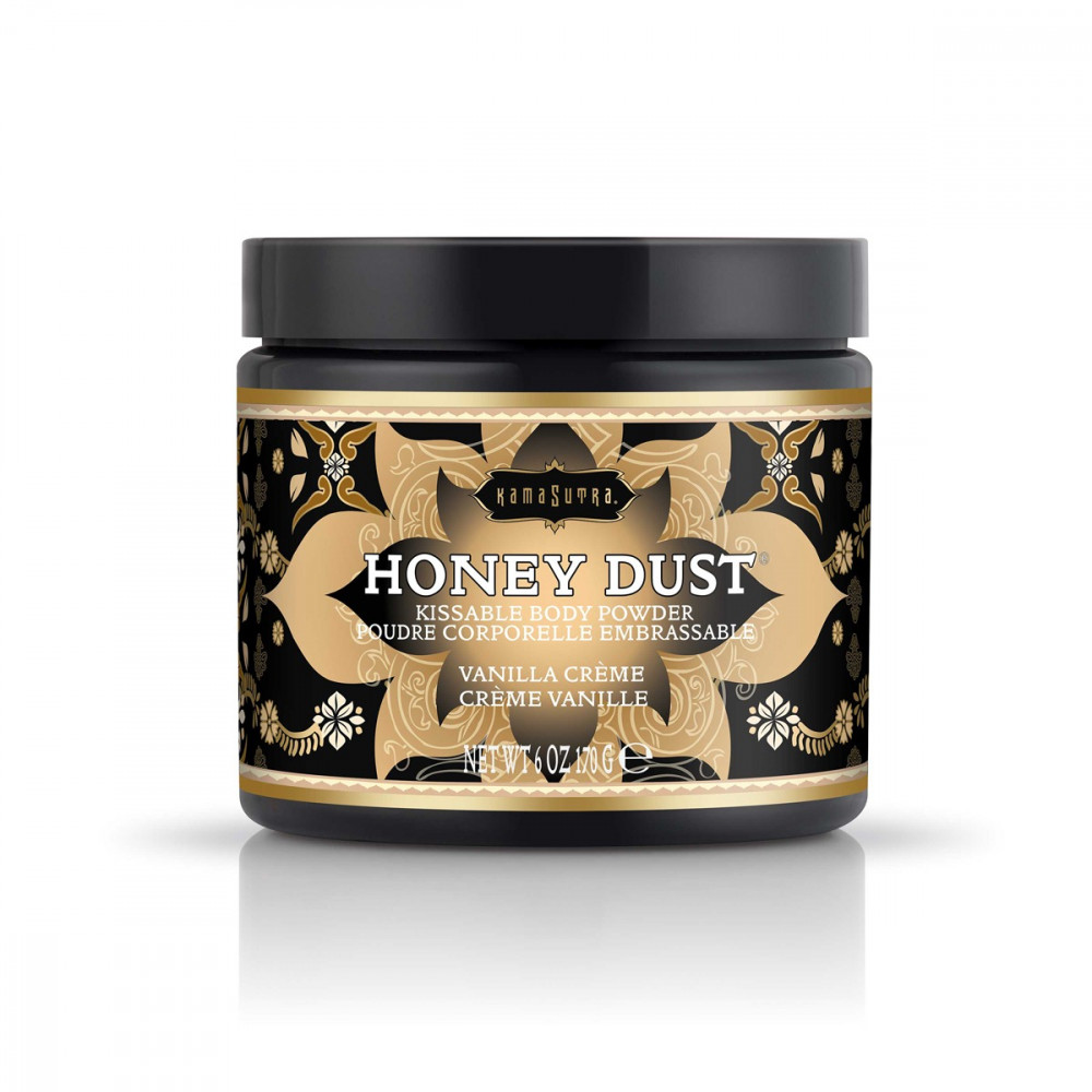 Интимная косметика - Съедобная пудра Kamasutra Honey Dust Vanilla Creme 170ml