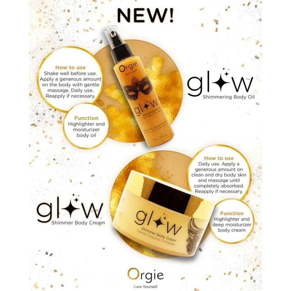 Разное - Шиммер-масло для тела Orgie Glow с ароматом-афродизиаком, 110 мл 6