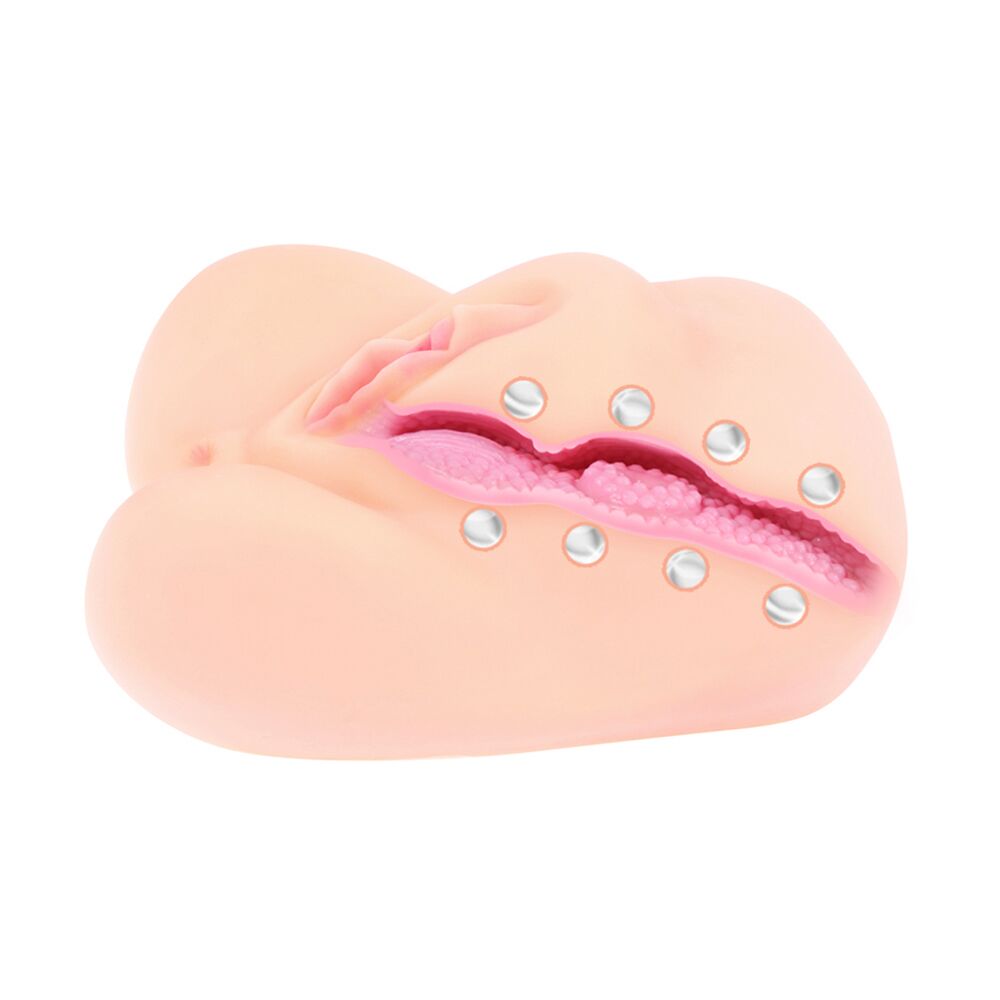 Мастурбаторы без вибрации - Мастурбатор-вагина двухслойная Kokos Adarashi -3 Double Layer 3