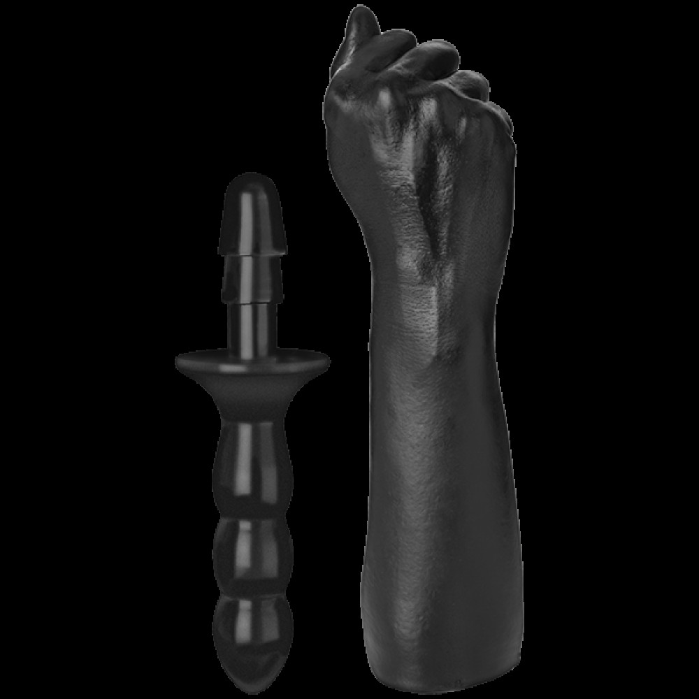 Анальные игрушки - Кулак для фистинга Doc Johnson Titanmen The Fist with Vac-U-Lock Compatible Handle, диаметр 7,6см