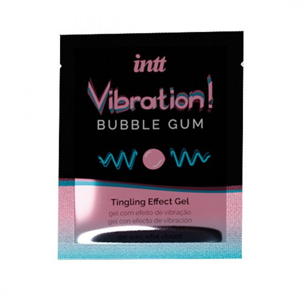 Пробники - Пробник жидкого вибратора Intt Vibration Bubble Gum (5 мл)