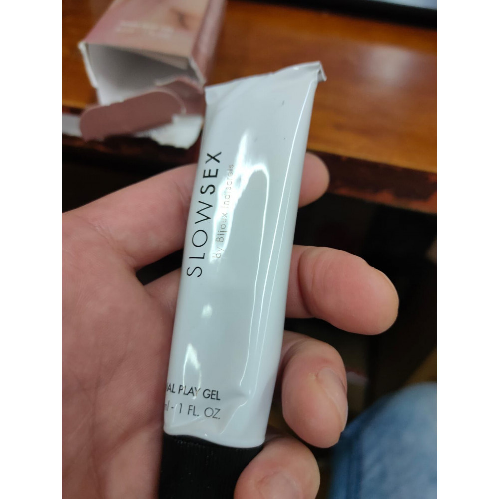  - Анальний гель-змазка Bijoux Indiscrets Slow Sex Anal play gel (пом'яті паковання та тюбик!!!) 2
