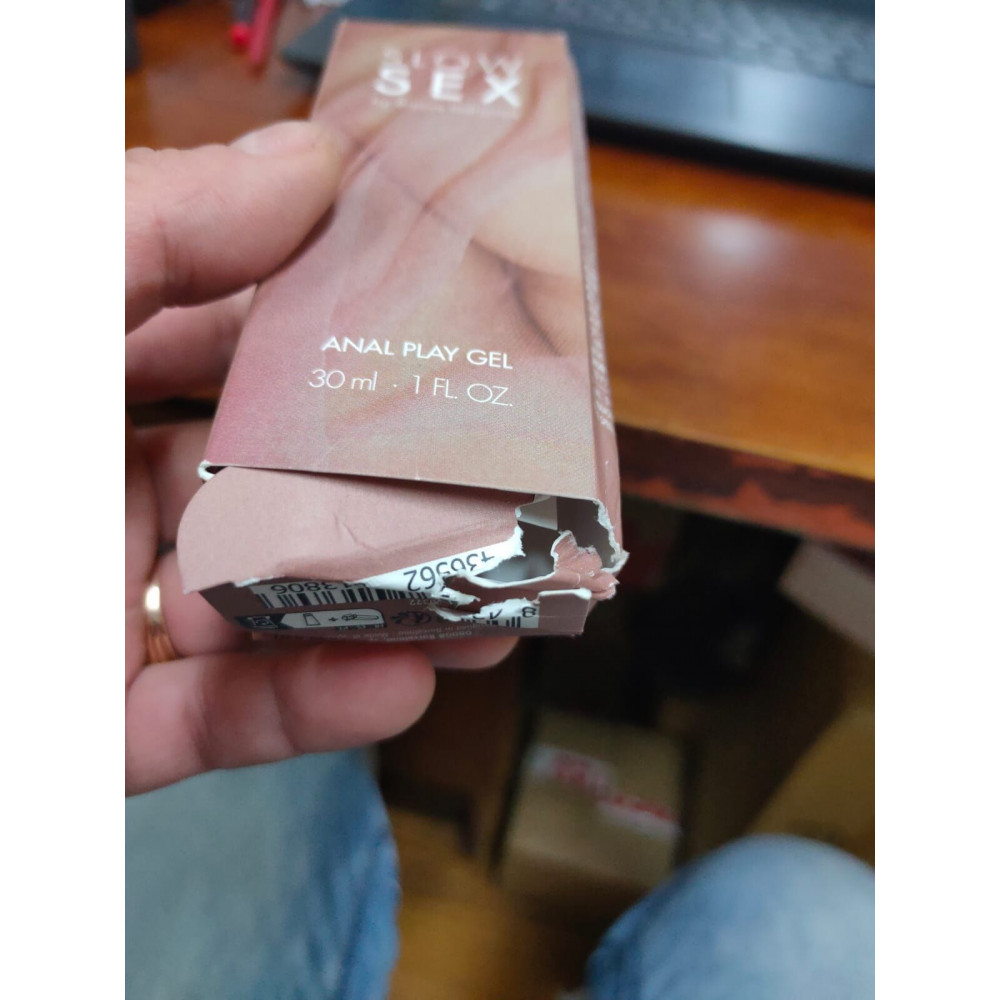  - Анальний гель-змазка Bijoux Indiscrets Slow Sex Anal play gel (пом'яті паковання та тюбик!!!) 1