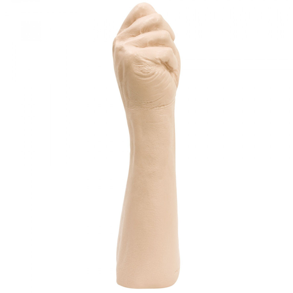Анальные игрушки - Кулак для фистинга Doc Johnson The Fist, Flesh, реалистичная мужская рука, длинное предплечье 5