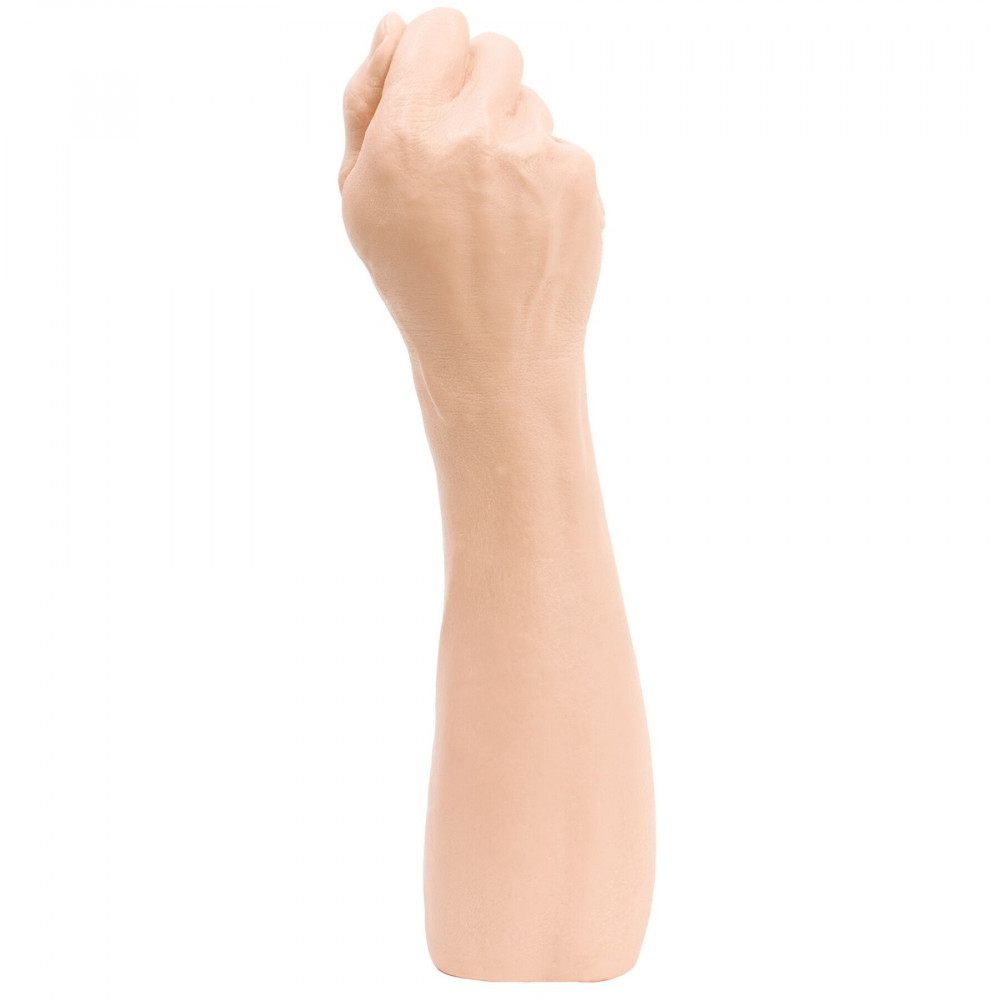 Анальные игрушки - Кулак для фистинга Doc Johnson The Fist, Flesh, реалистичная мужская рука, длинное предплечье 4