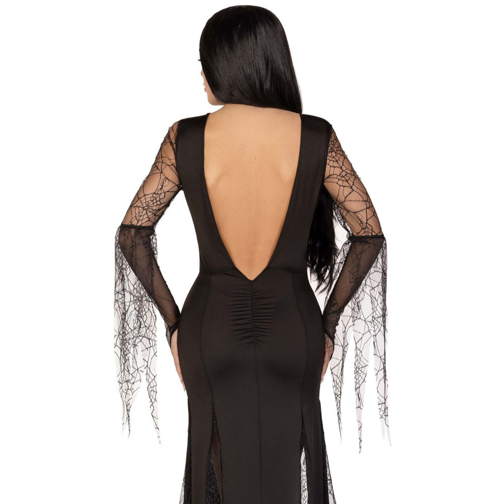 Эротические костюмы - Эротический костюм Мортиши Аддамс Leg Avenue Sexy Spooky Morticia L 6