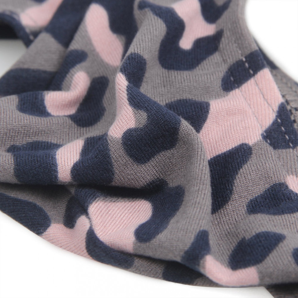 Різне - Стрінги чоловічі Star Night з темно-леопардовим принтом, чорно-рожеві, L 5