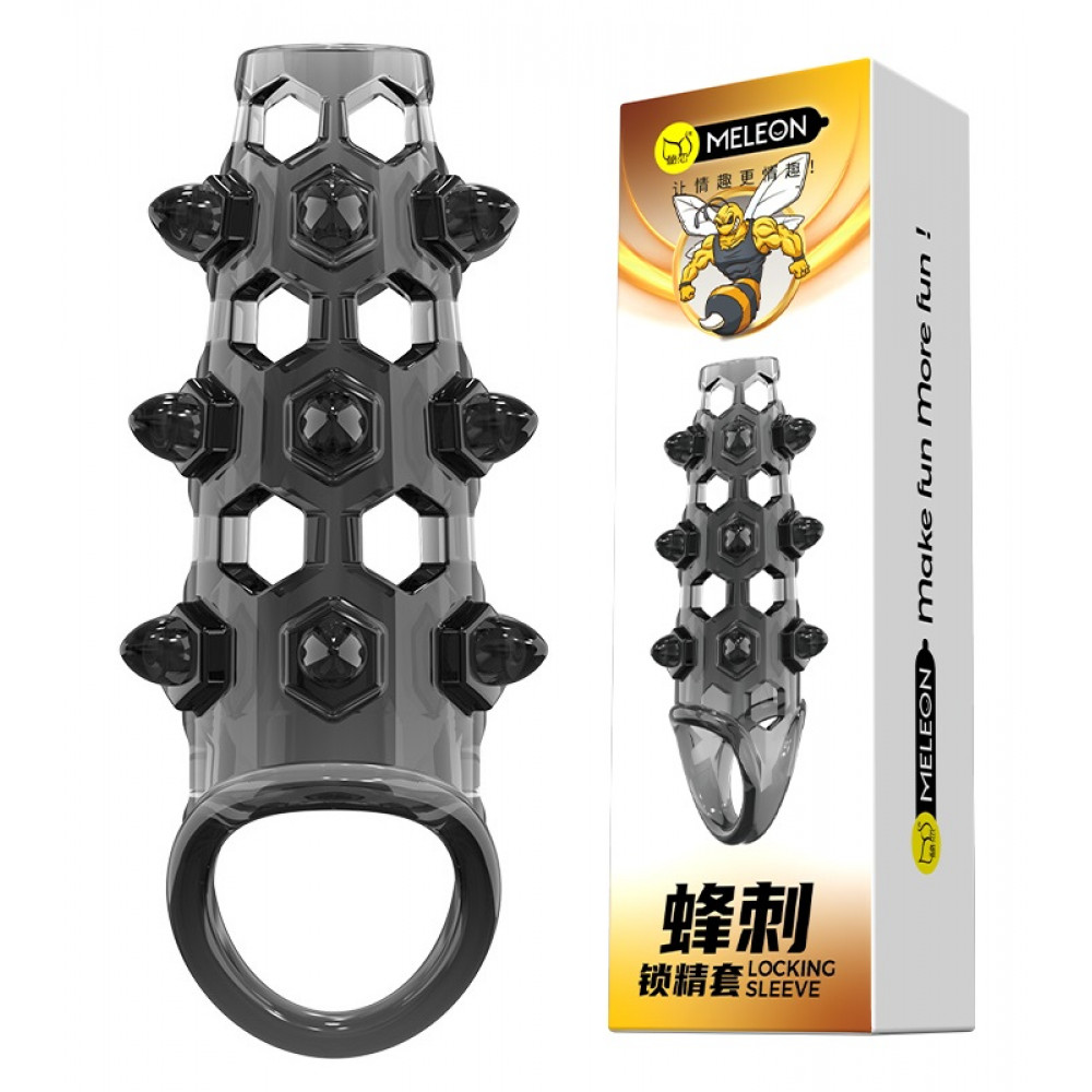  - Стимулююча насадка Meleon - Stinger Locking Sleeve, PS-11