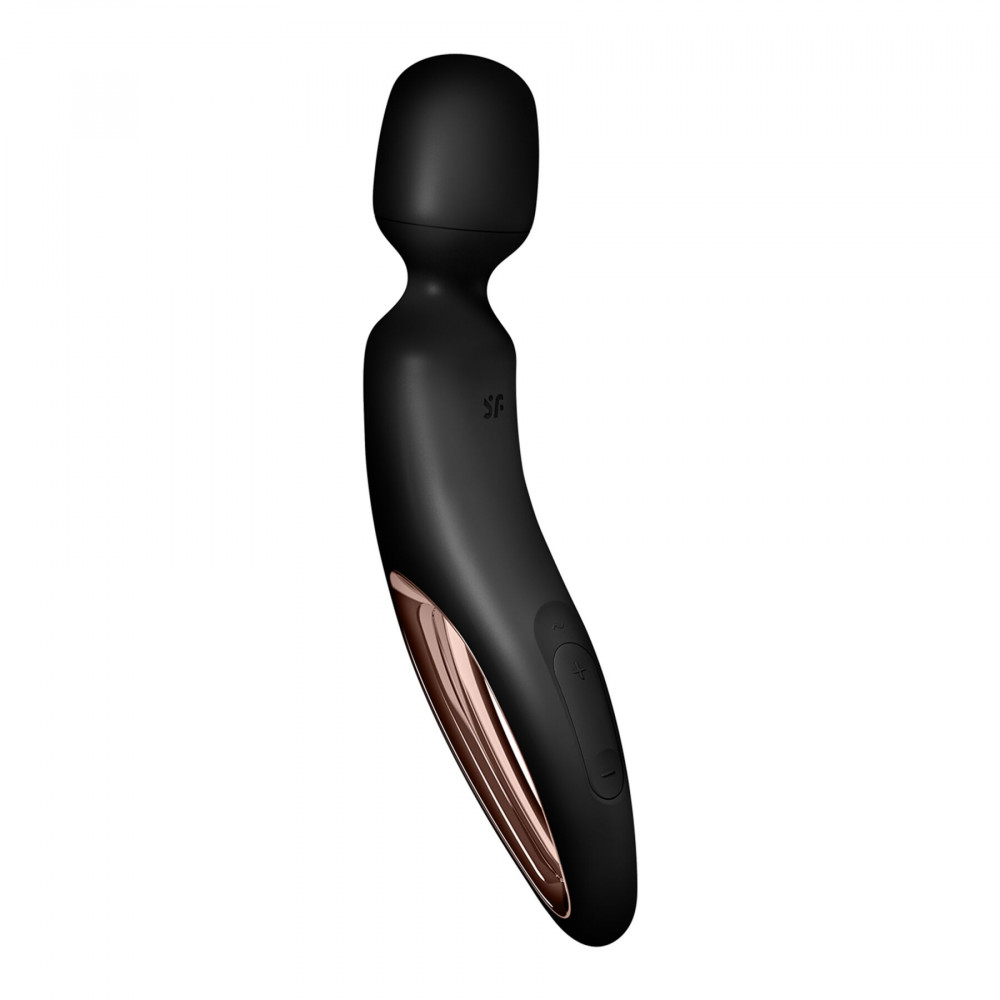 Для LGBTQ+ - Вібромасажер Satisfyer Wand-erland (Black/Rosegold)