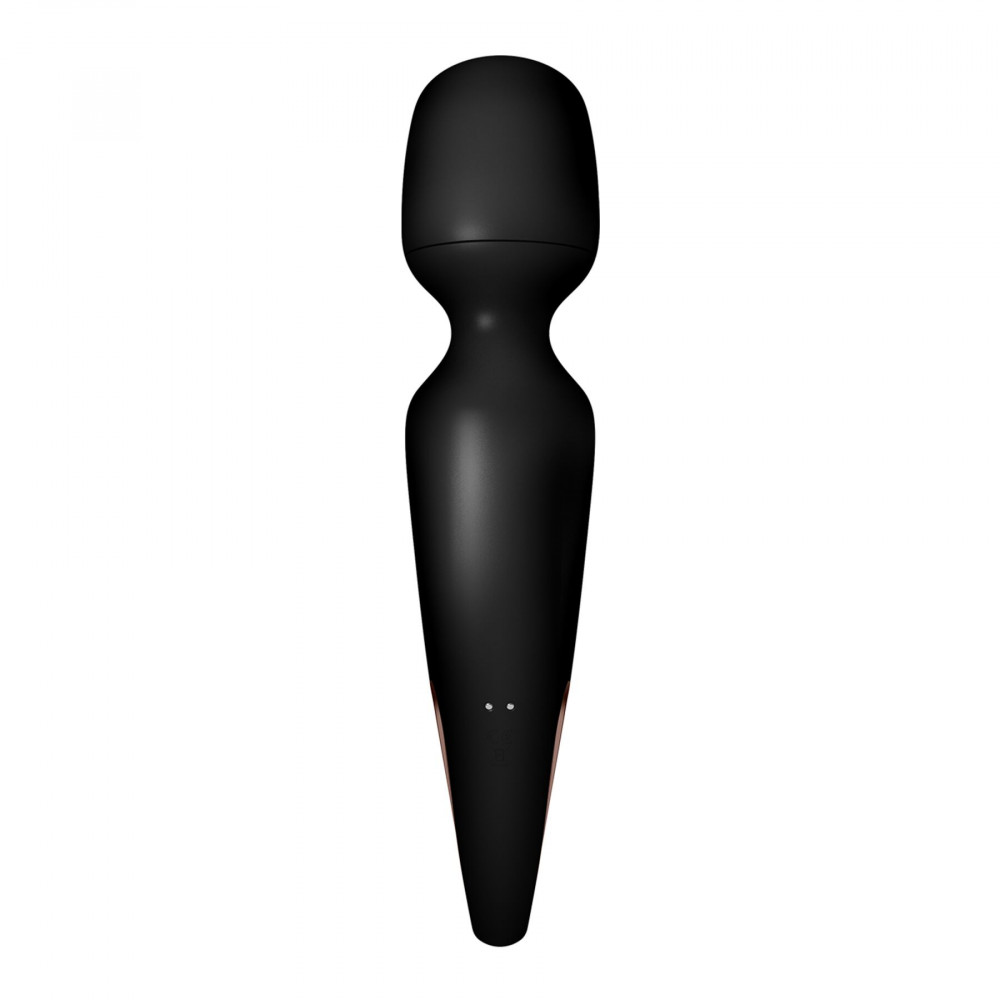 Для LGBTQ+ - Вібромасажер Satisfyer Wand-erland (Black/Rosegold) 3