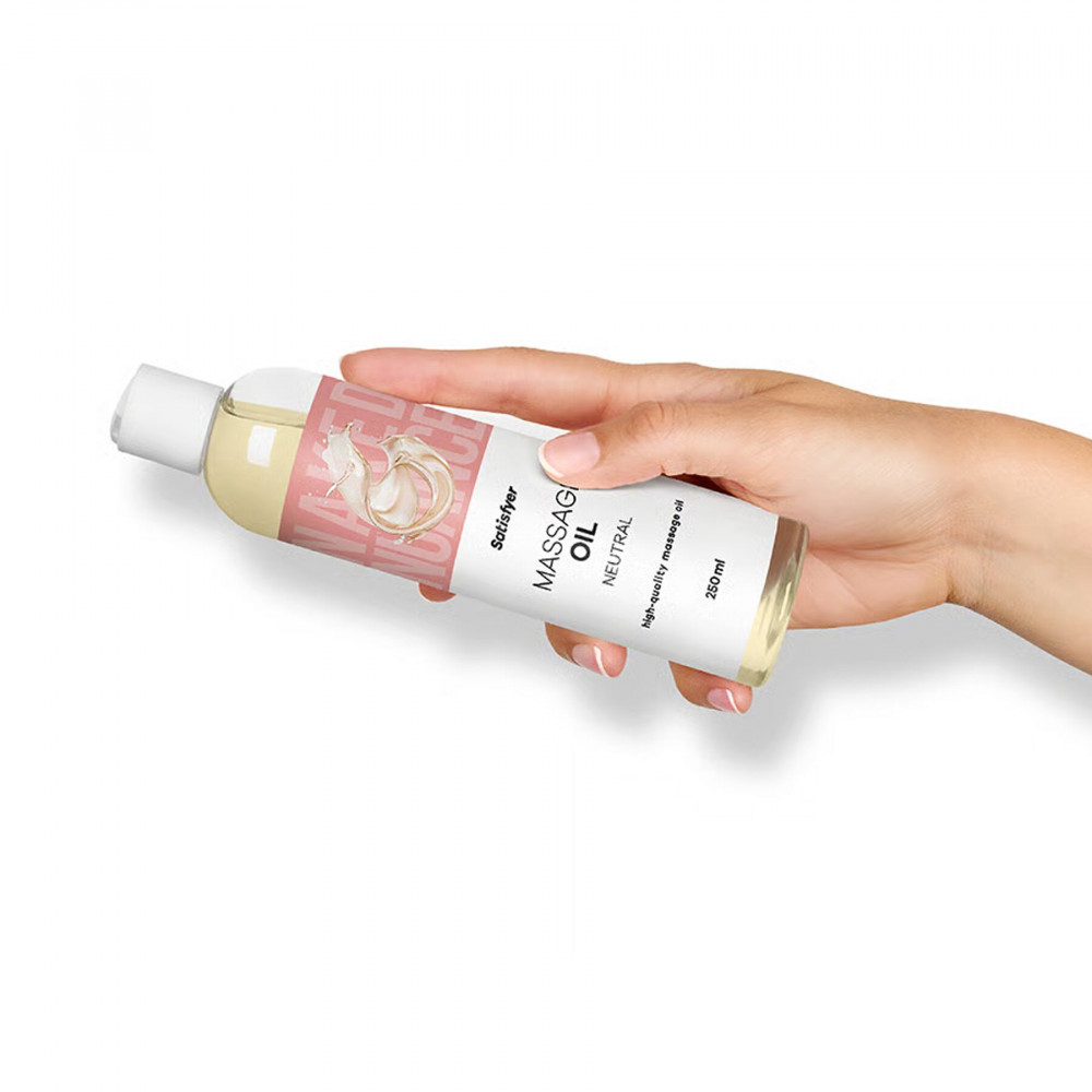 - Распродажа!!! Массажное масло Satisfyer Massage Oil Neutral 250 мл (срок 30.04.2027) 5