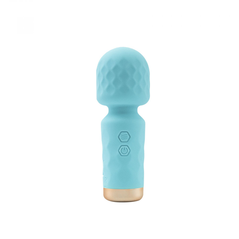Для LGBTQ+ - Вібромасажер M’Lady Mini Vibrating Wand Teal