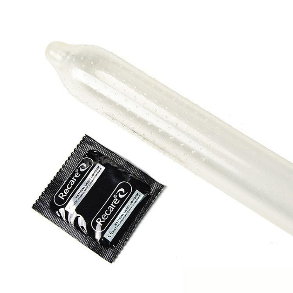 Презервативы - Презервативы Holographic Recare Ice Cream Big Dotted Condoms 12 шт, с пупырышками, аромат: мороженое 2