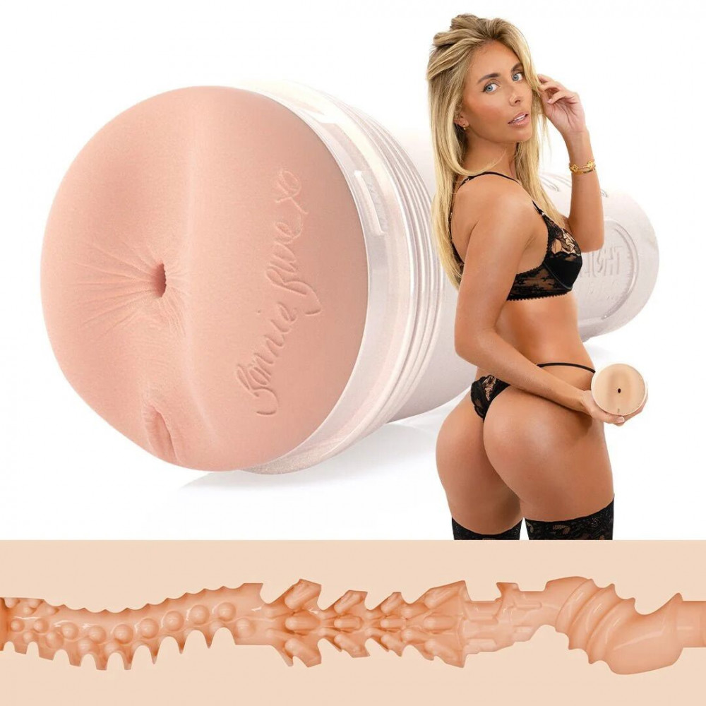 Мастурбаторы без вибрации - Мастурбатор Fleshlight Girls: Bonnie Blue Zero Miles, со слепка ануса, очень нежный