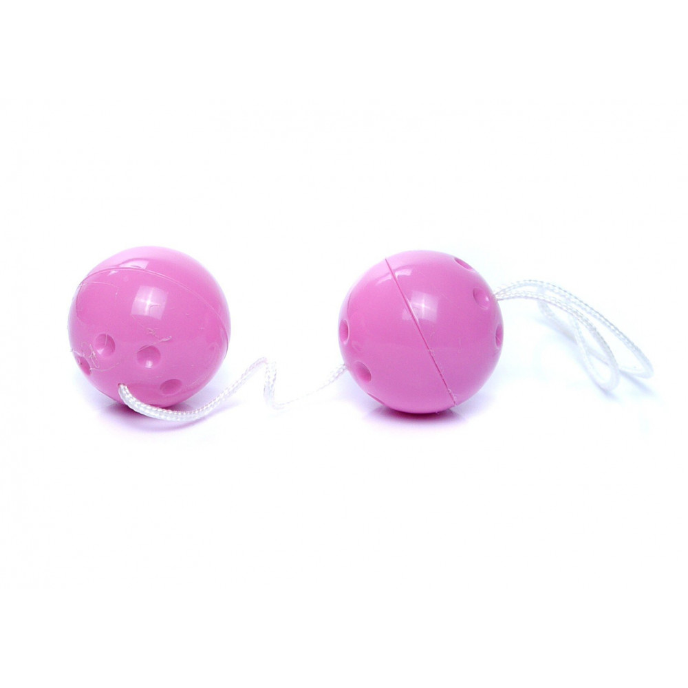 Вагинальные шарики - Вагинальные шарики Duo balls Purple, BS6700028 4