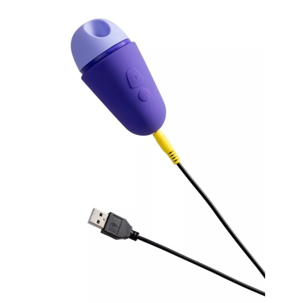 Різне - Вакуумний стимулятор для клітора ROMP Free X, силіконовий, фіолетовий 2