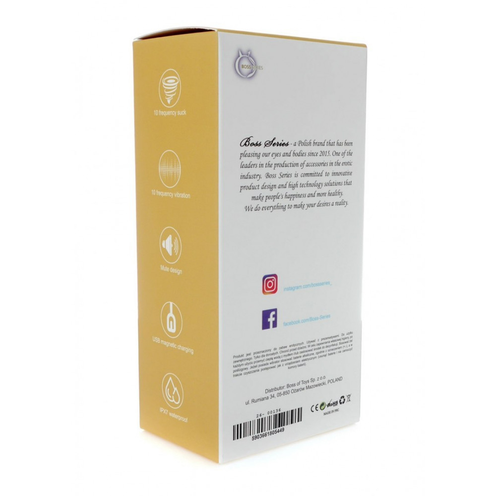 Різне - Вакуумний кліторний стимулятор з вібрацією у вигляді троянди Rose Flirting, червоний 14