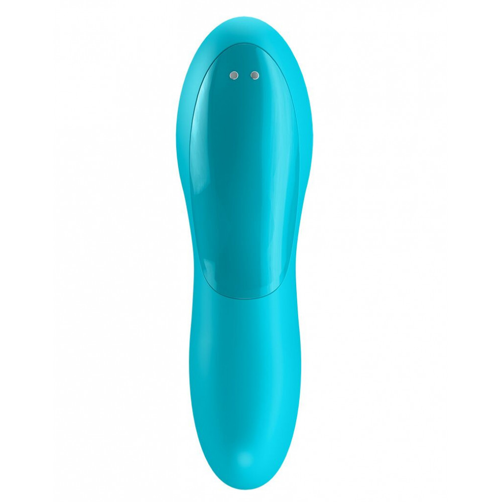 Клиторальный вибратор - Вибратор на палец Satisfyer Teaser Light Blue 4