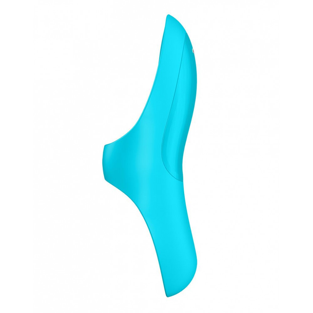Клиторальный вибратор - Вибратор на палец Satisfyer Teaser Light Blue 5