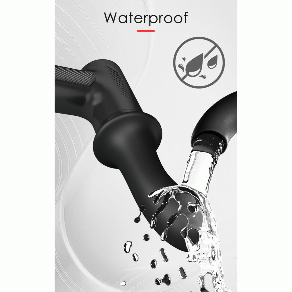 Різне - Вібромасажер пістолет Dj Doctor Massage Gun чорний, 12.1 х 3.8 6